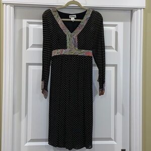 NEW MOTHERHOOD MATERNITY Tie-Back Lined Dress sz S